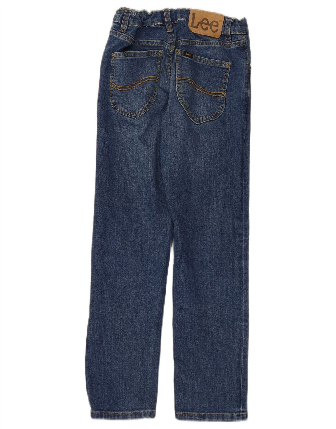 LEE Straight Jeans til drenge 10-11 år W22 L24 Blå Bomuld