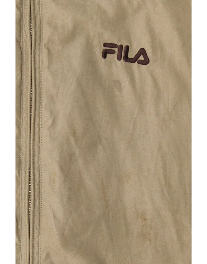 Fila Regnjakke til mænd UK 40 Stor Grå Polyester