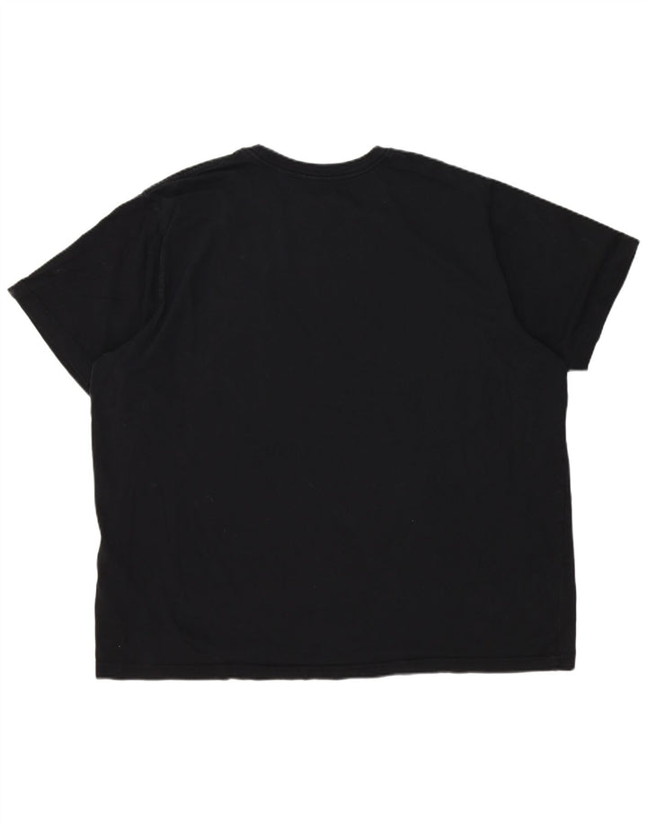 Eddie Bauer Herre T-Shirt Top 3XL Sort Bomuld