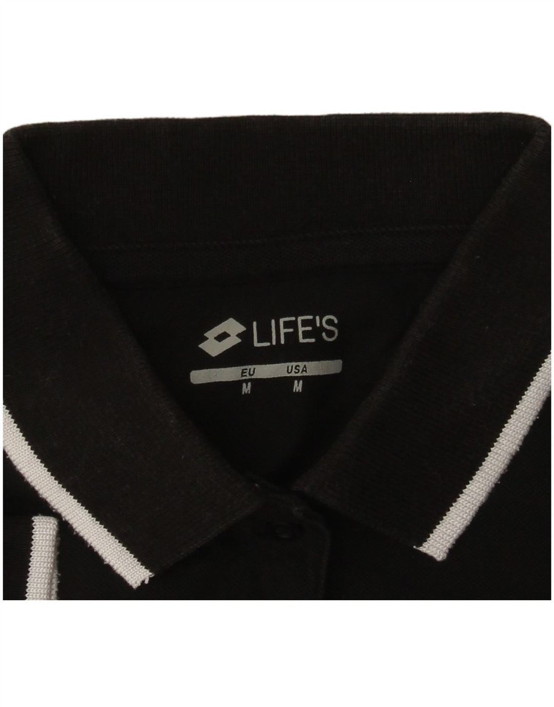 Lotto Dame Polo Shirt UK 12 Medium Sort