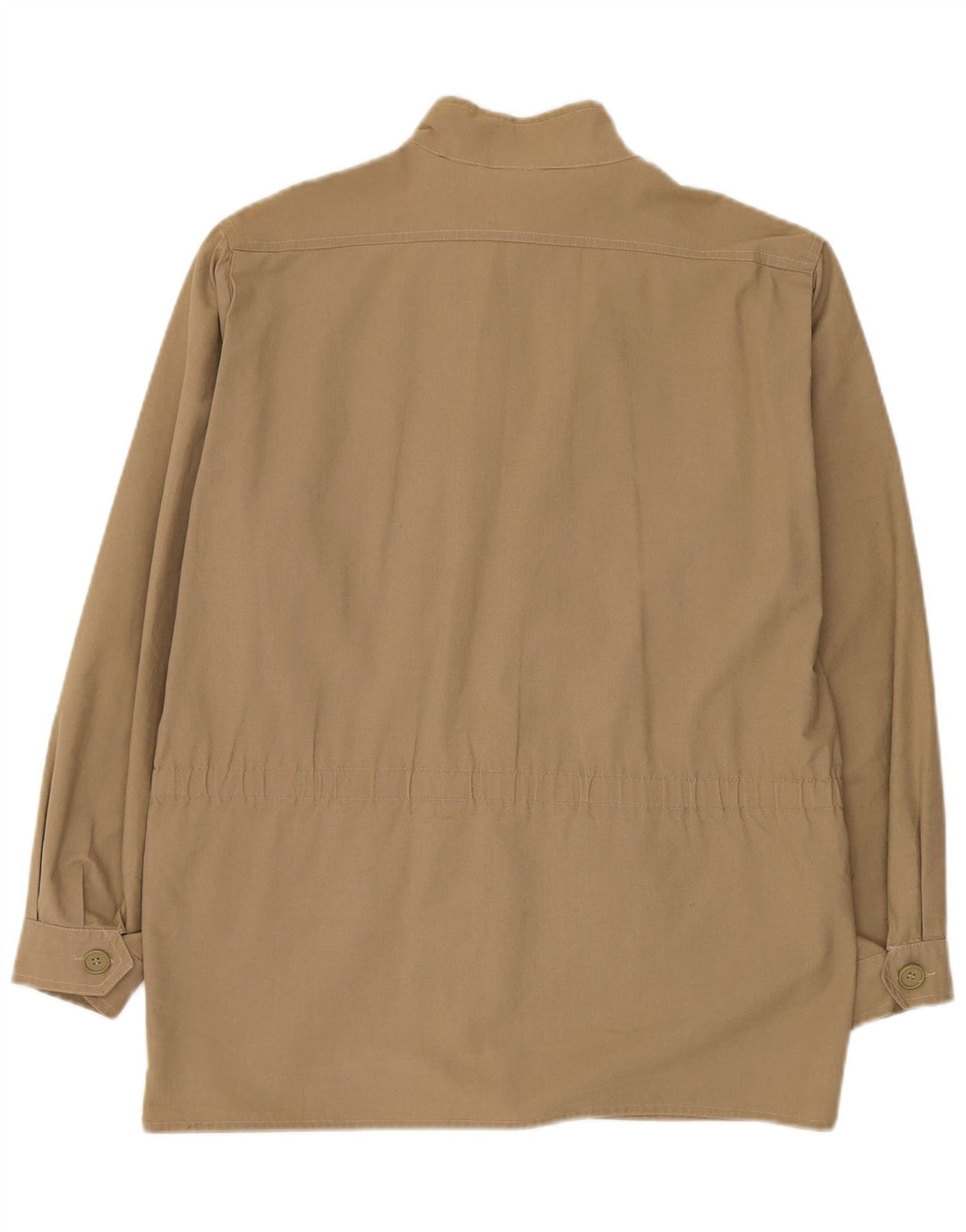 Vintage Herre Utility Jacket EU 48 Medium Khaki Cotton