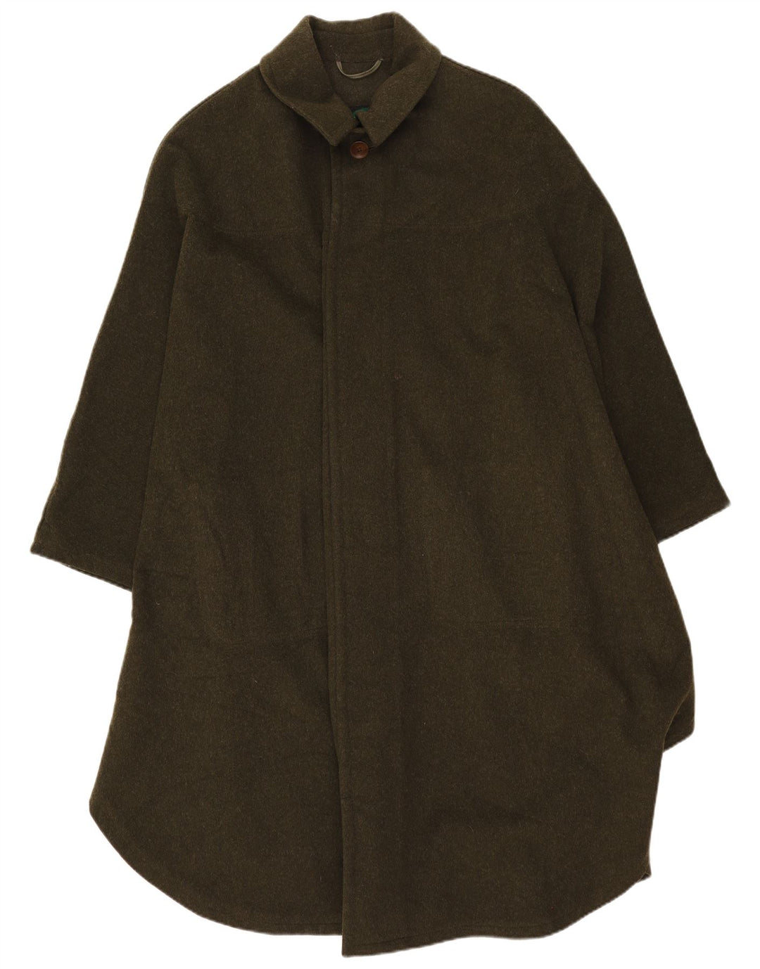 Weyrer Herre Cape Coat One Size Khaki Wool