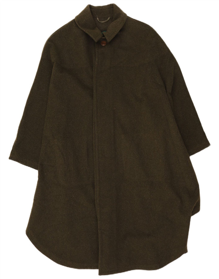 Weyrer Herre Cape Coat One Size Khaki Wool