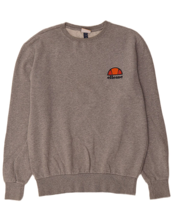 Ellesse Herre Sweatshirt Jumper Medium Grå Bomuld