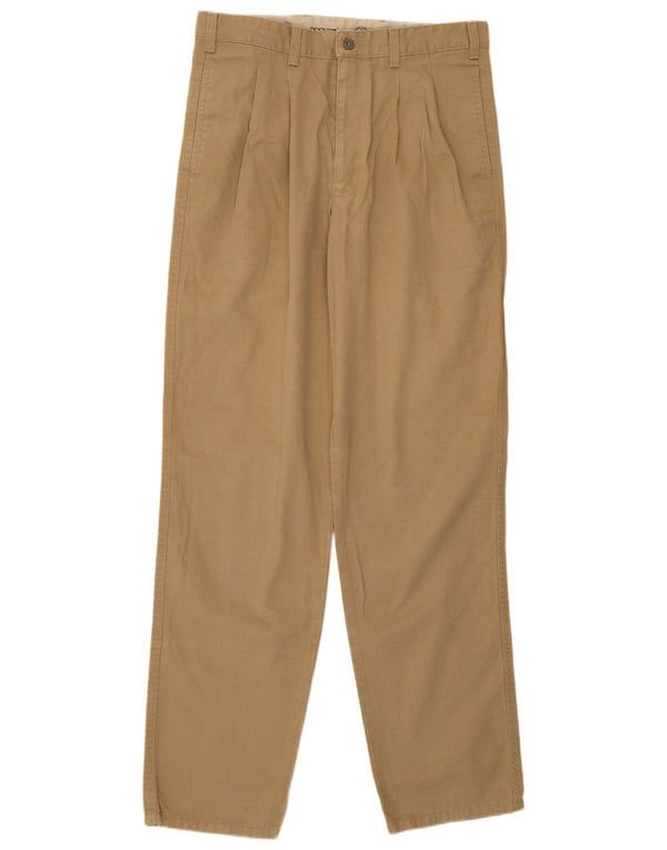 Dockers Herre Pegged Chino Bukser W32 L34 Beige Bomuld Classic