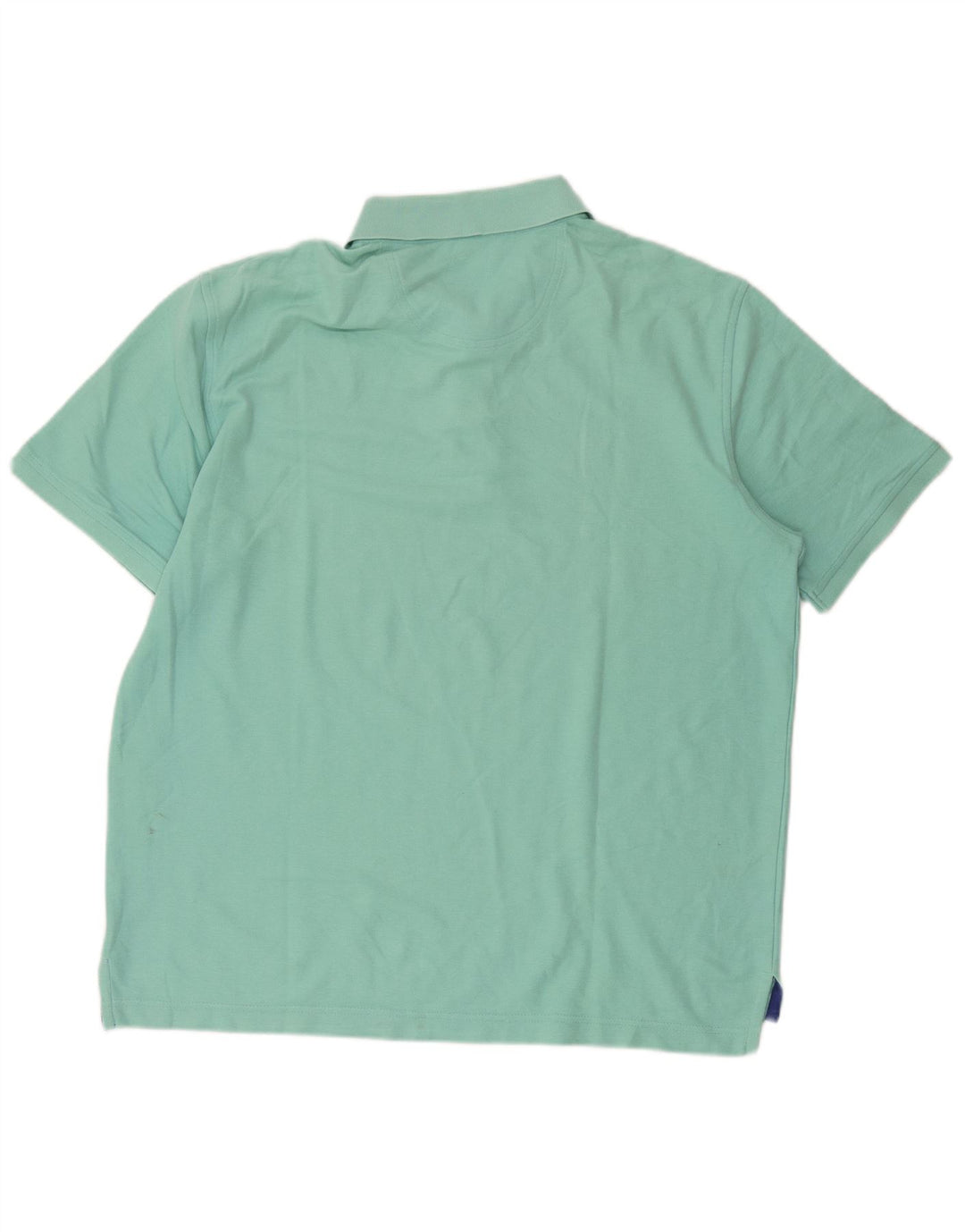 Izod Polo Shirt til mænd Stor turkis bomuld
