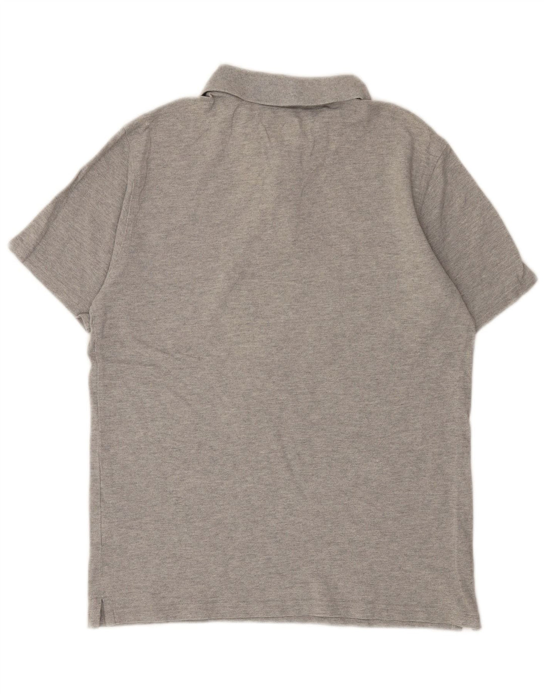 New Balance herre poloshirt Medium Grey Flecked Bomuld