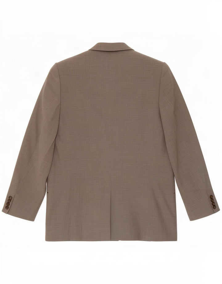 Giorgio Armani Herre 3-knaps blazerjakke IT 54 2XL Grå Uld