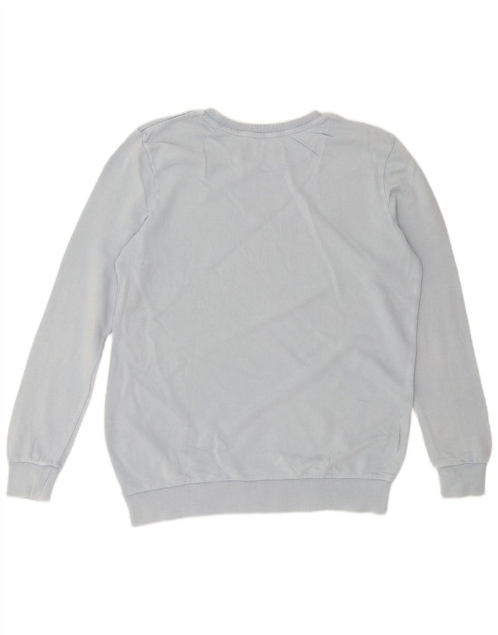 Calvin Klein Jeans Herre Grafisk Sweatshirt Jumper Lille Blå Bomuld