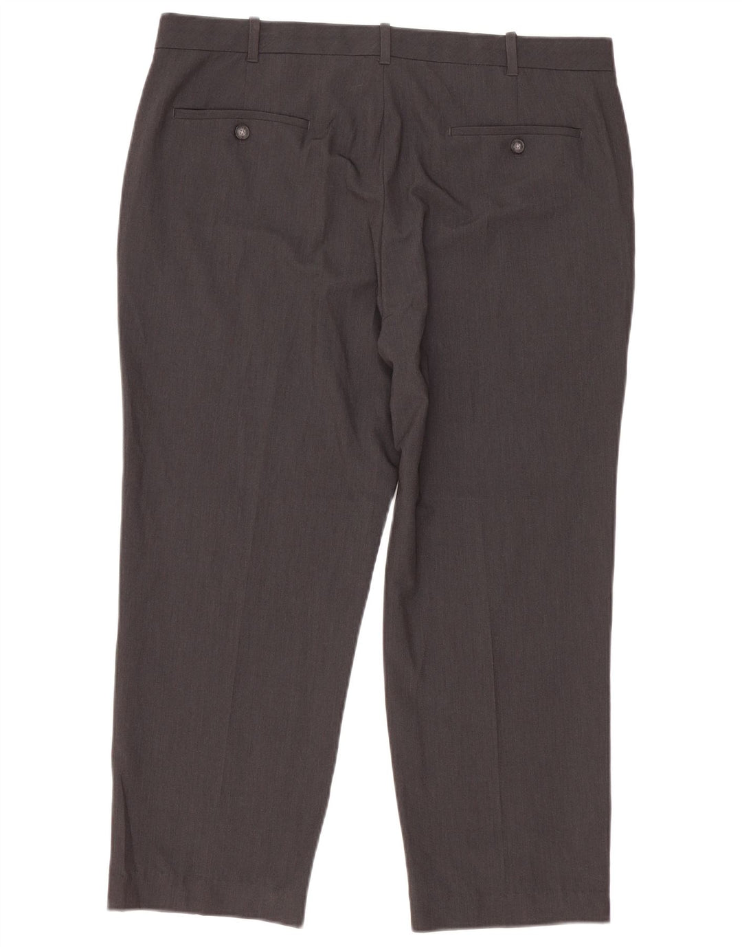 Izod Herre Crop Straight Suit Bukser W36 L25 Grå Polyester