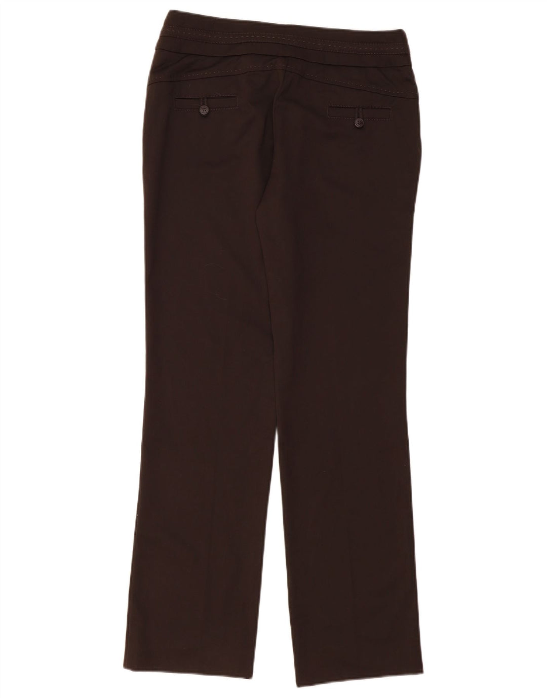 TRUSSARDI Dame Bootcut Casual Bukser IT 44 Medium W32 L31 Brun