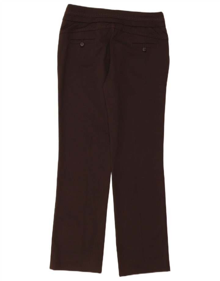 TRUSSARDI Dame Bootcut Casual Bukser IT 44 Medium W32 L31 Brun