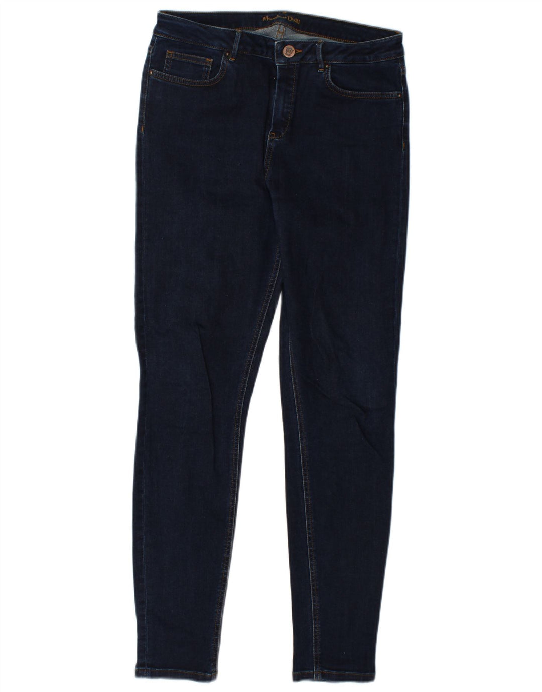 Massimo Dutti Dame Skinny Jeans EU 40 Medium W30 L29 Marineblå