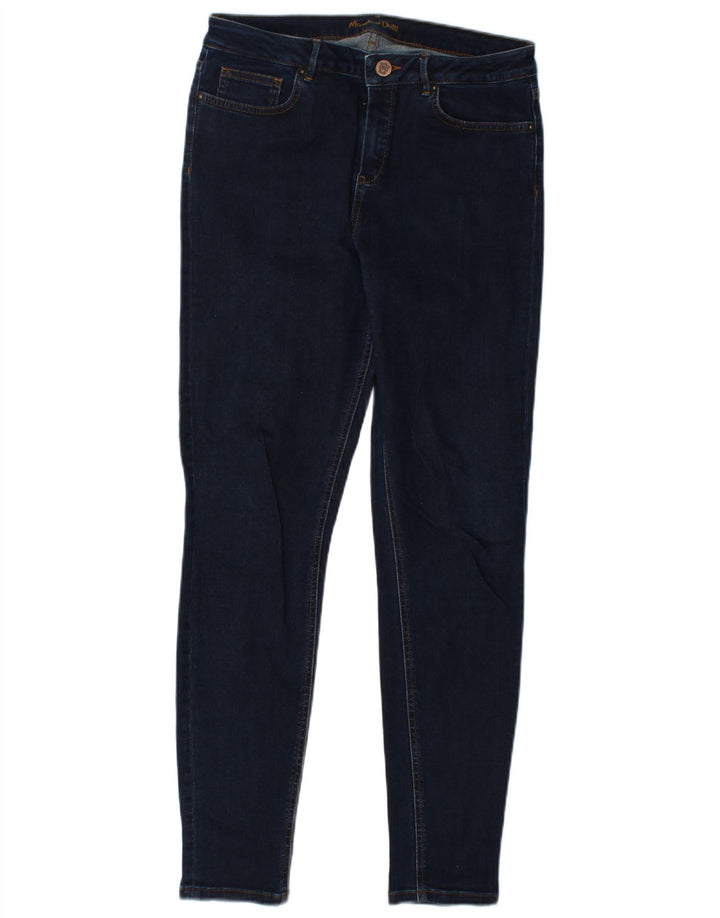 Massimo Dutti Dame Skinny Jeans EU 40 Medium W30 L29 Marineblå