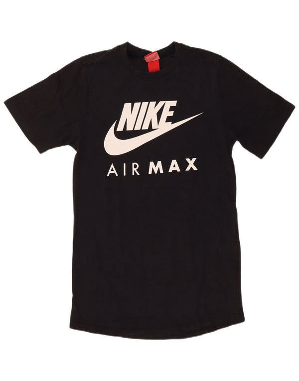 Nike Mens Air Max Graphic T-Shirt Top Small Black Cotton