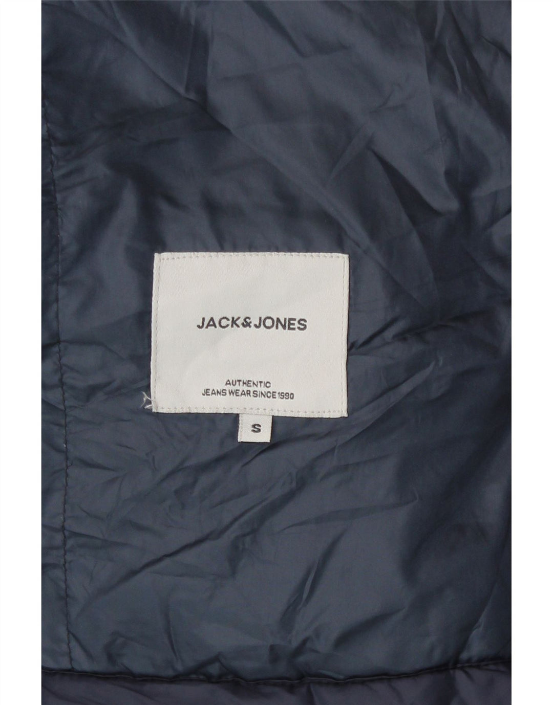 Jack & Jones Polstret Gilet til mænd UK 36 Small Navy Blue