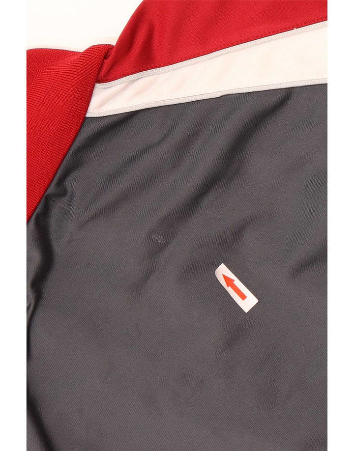 Kappa Træningsdragt til mænd Topjakke 3XL Grå Colourblock Polyester