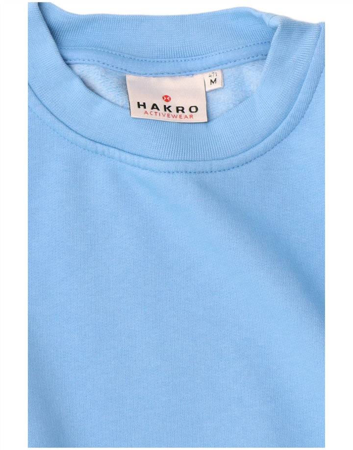 Hakro Herre Sweatshirt Jumper Medium Blå Bomuld