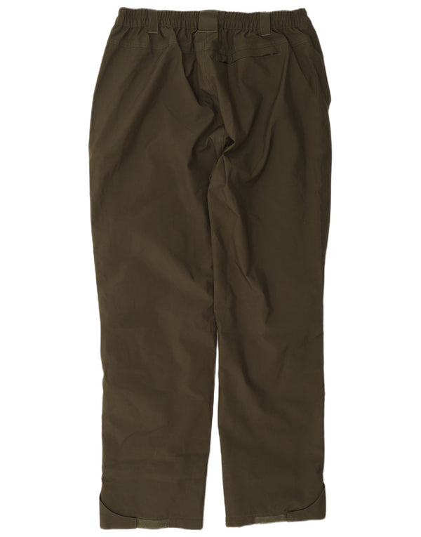 Bomuldshandlere Herre Lige Windbreaker Bukser Large W36 L33 Khaki