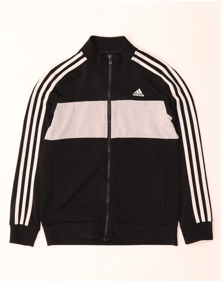 Adidas Træningsdragt Topjakke til drenge 11-12 år Sort Colourblock Polyester
