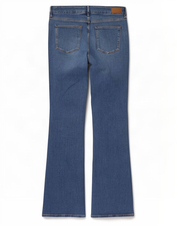 Fat Face Dame Brooke Bootcut Jeans UK 12 Medium W30 L31 Blå Bomuld