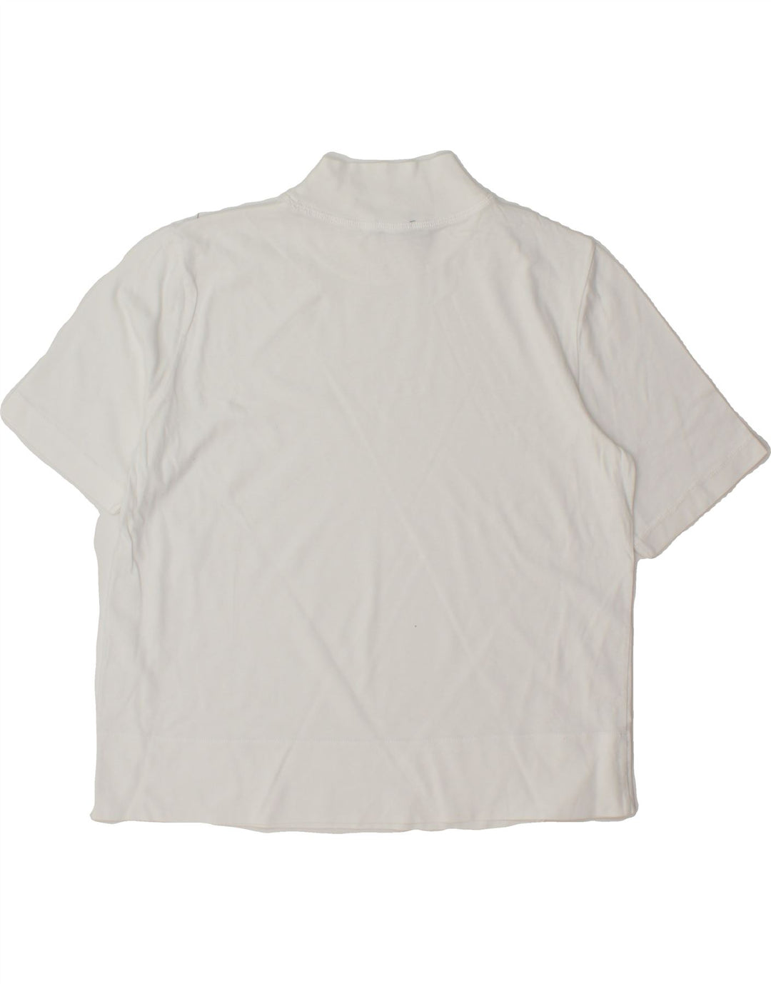 ZARA Womens T-Shirt Top UK 14 Medium White Vintage Zara and Second-Hand Zara from Messina Hembry 