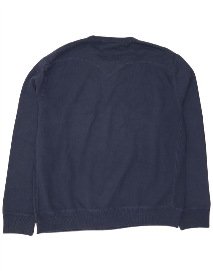 LEVI'S Herre Standard Fit Sweatshirt Jumper 2XL Marineblå Bomuld