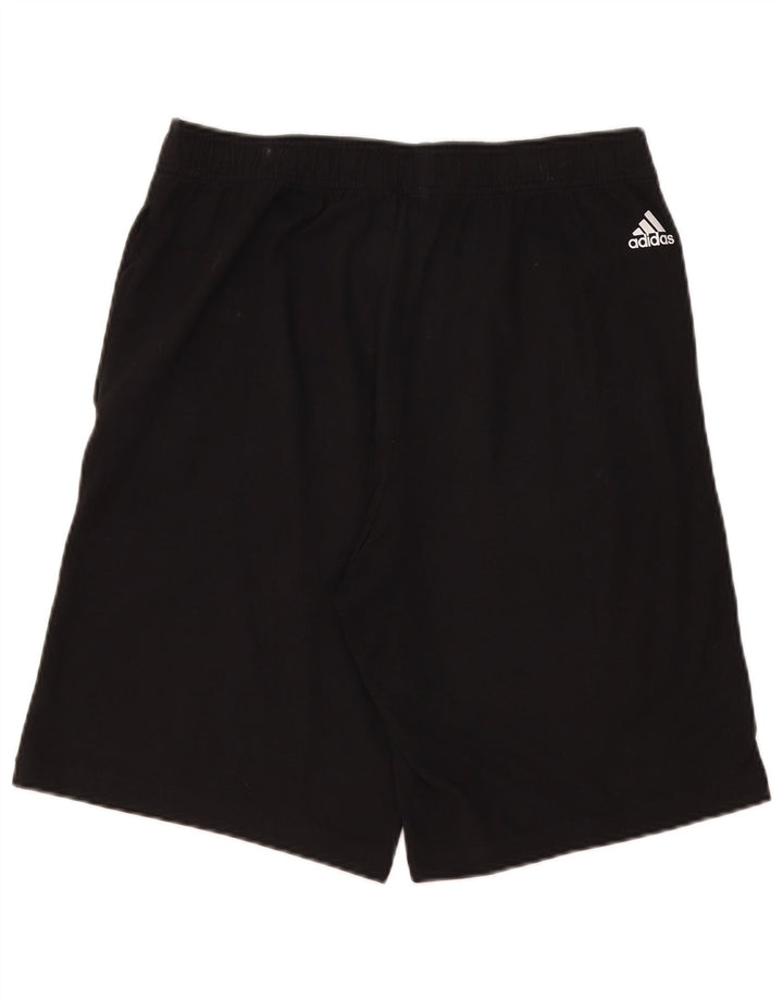 Adidas Herre grafiske sportsshorts Medium sort bomuld