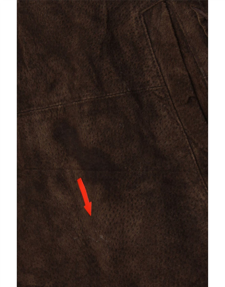 CANDA Mens Suede Jacket UK 40 Large Brown Vintage Canda and Second-Hand Canda from Messina Hembry 