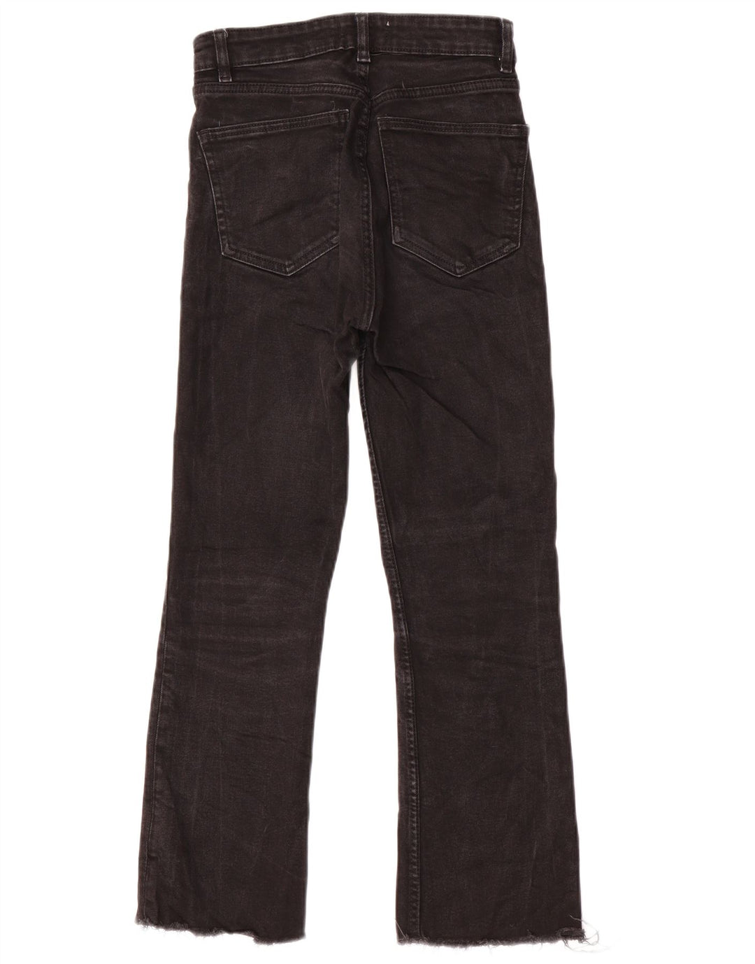 Zara Dame Bootcut Jeans EU 36 XS W26 L25 Sort