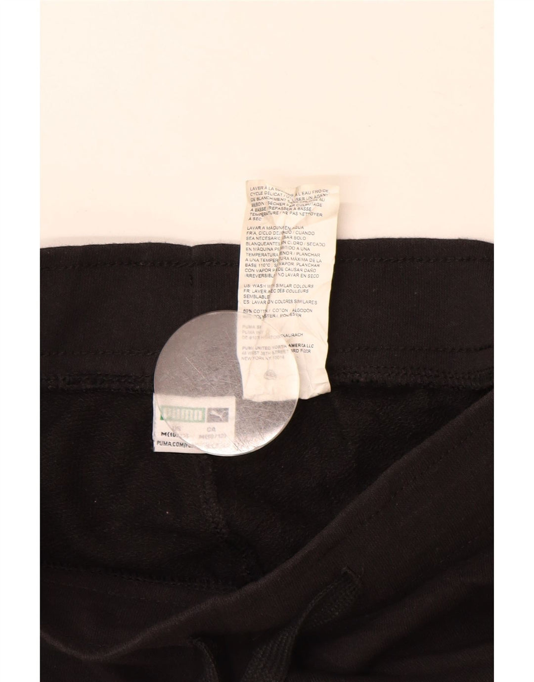 Puma drenge grafiske sportsshorts 10-11 år medium sort bomuld