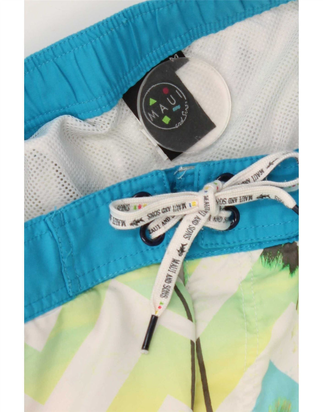 Maui Maui Svømmeshorts til kvinder UK 14 Medium Multicolored Chevron