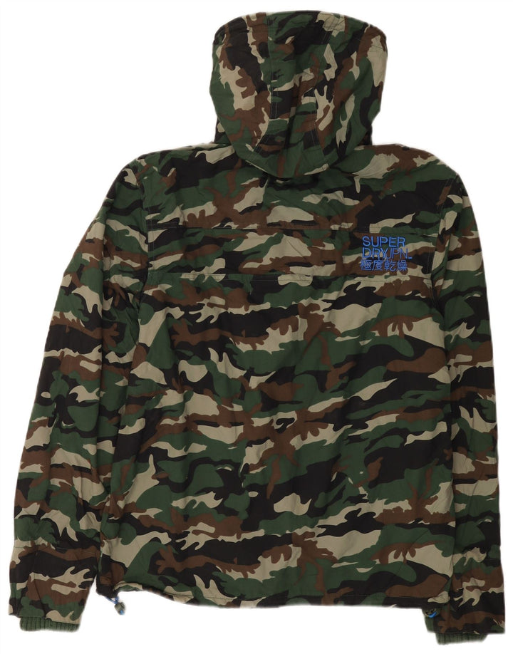 Superdry Herre The Windcheater Windbreaker Jacket UK 36 Small Green