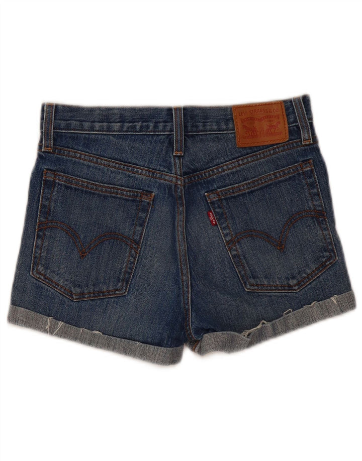 Levi's denimshorts til kvinder W26 Små blå bomuld