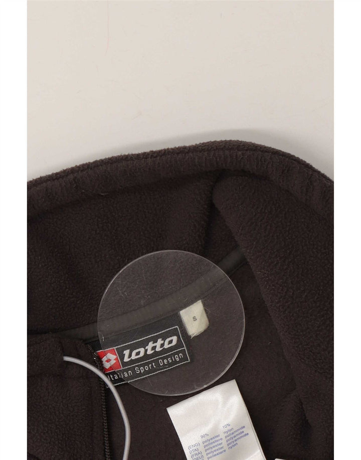 Lotto Fleecetrøje med lynlås til mænd Small Grey Colourblock Polyester