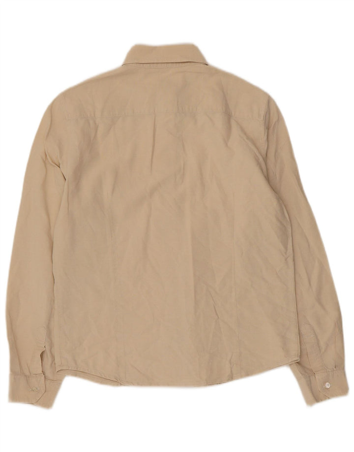 Henry Cottons Dameskjorte IT 44 Medium Beige Bomuld