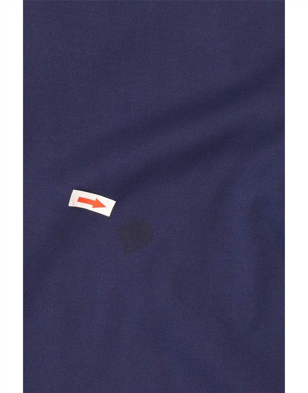 Vintage langærmet maxikjole til kvinder IT 50 XL marineblå polyester