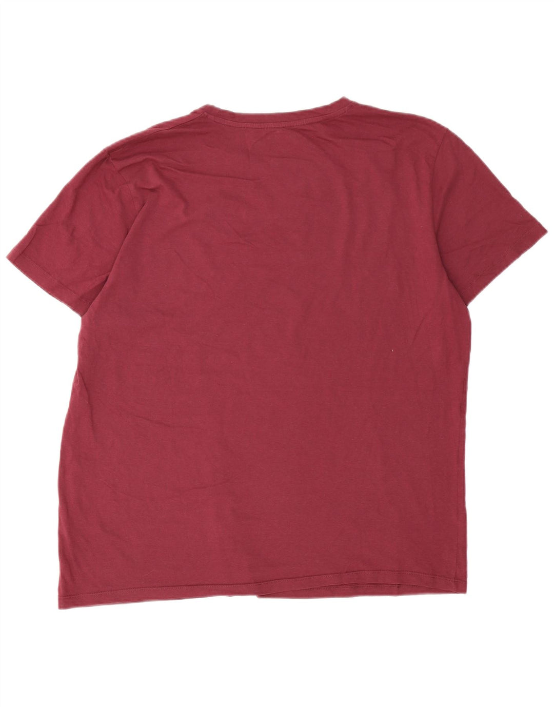 Jack & Jones Herre T-Shirt Top XL Burgundy