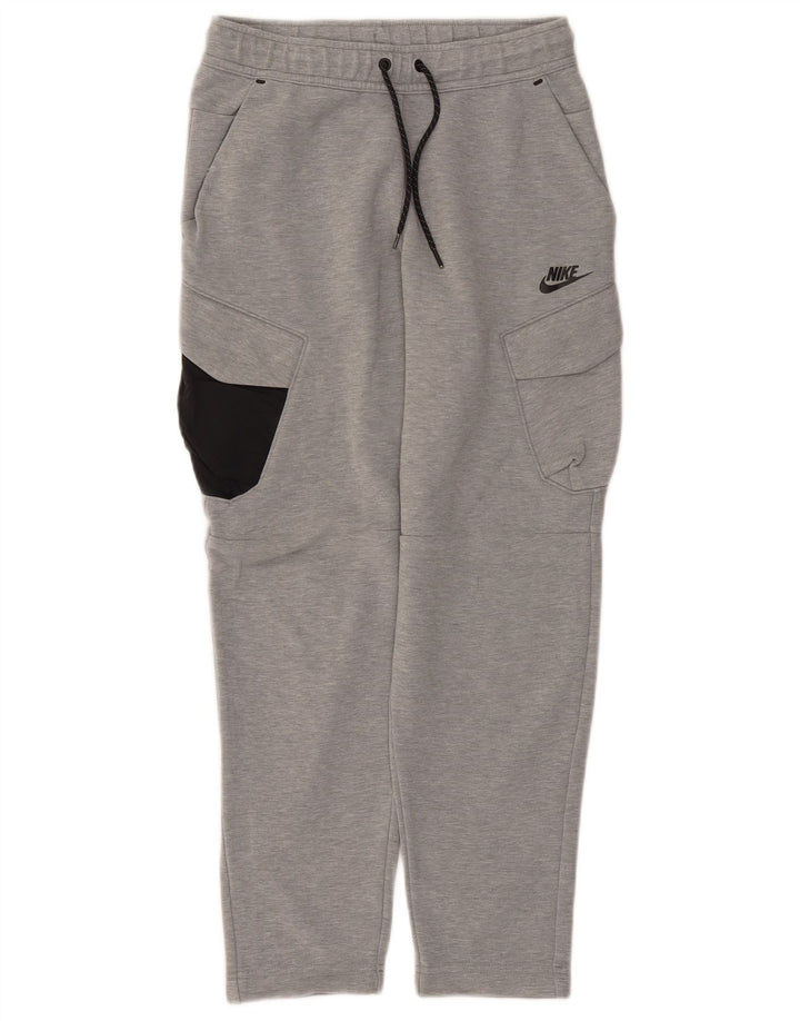 Nike Herre Cargo Træningsdragt Bukser Små Grå Colourblock Bomuld