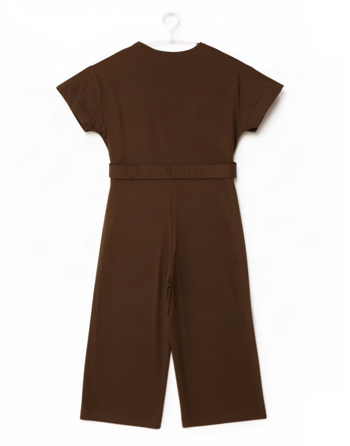 Zara Dame Trafaluc Jumpsuit UK 12 Medium Khaki