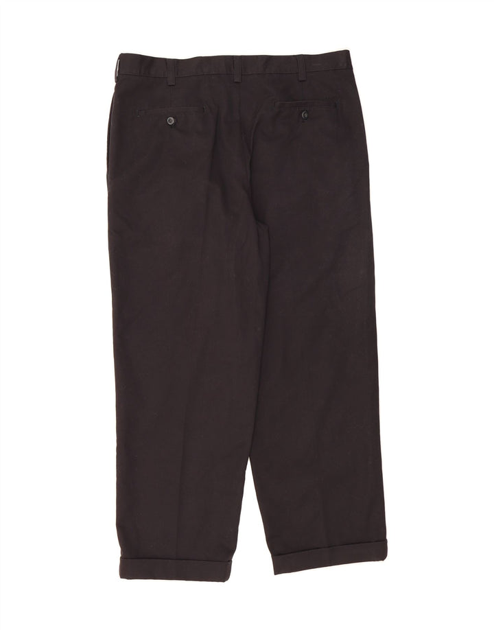 IZOD Mens Pegged Chino Trousers W38 L29 Black Cotton Vintage Izod and Second-Hand Izod from Messina Hembry 