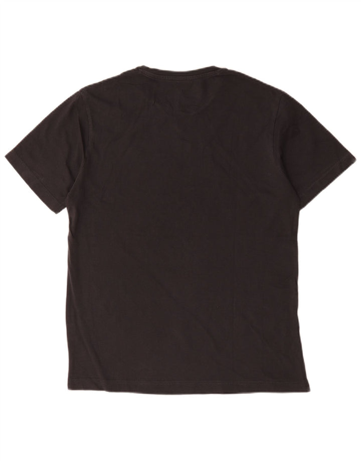 Jules Herre Grafisk T-Shirt Top Medium Grå Bomuld