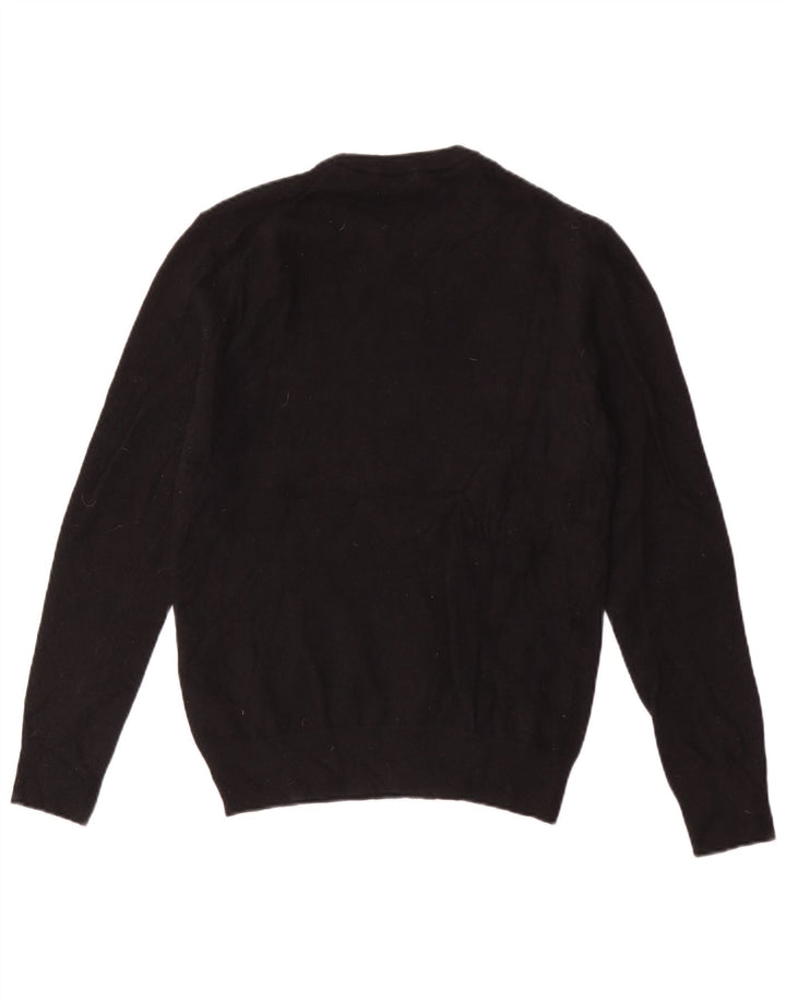Gant Herre Crew Neck Jumper Sweater Medium Sort Uld