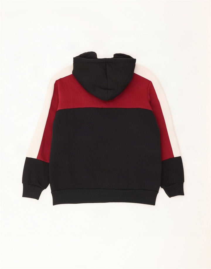Umbro Hættetrøje med lynlås til mænd XL Sort Colourblock Polyester