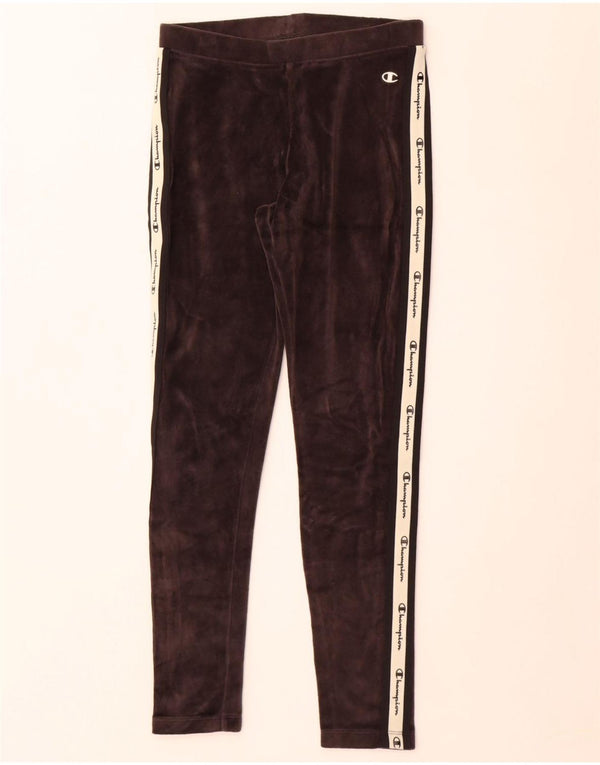 Champion Girls Graphic Leggings 13-14 Years XL Grey