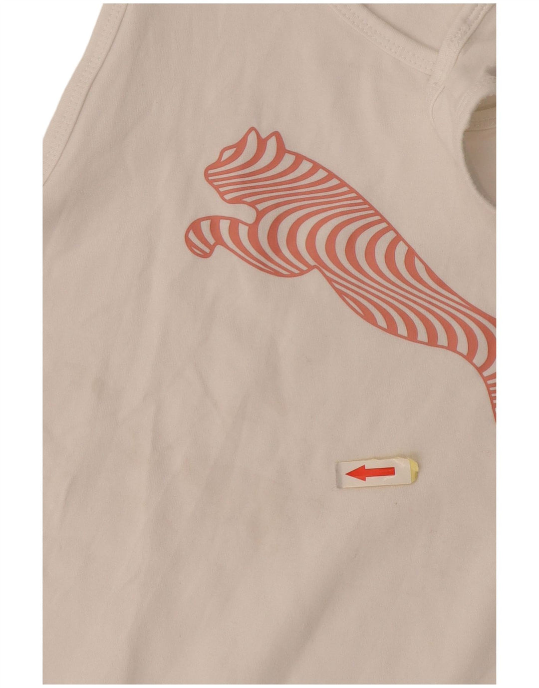 Puma Grafisk Vest Top til kvinder 18 XL Hvid