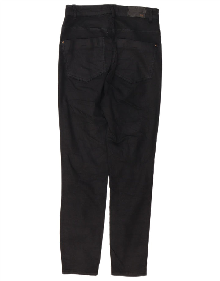 Zara Dame Slim Casual Bukser EU 40 Medium W30 L26 Sort