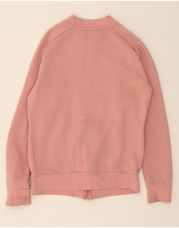 PUMA Womens Graphic Tracksuit Top Jacket UK 10 Small Pink Cotton Vintage Puma and Second-Hand Puma from Messina Hembry 