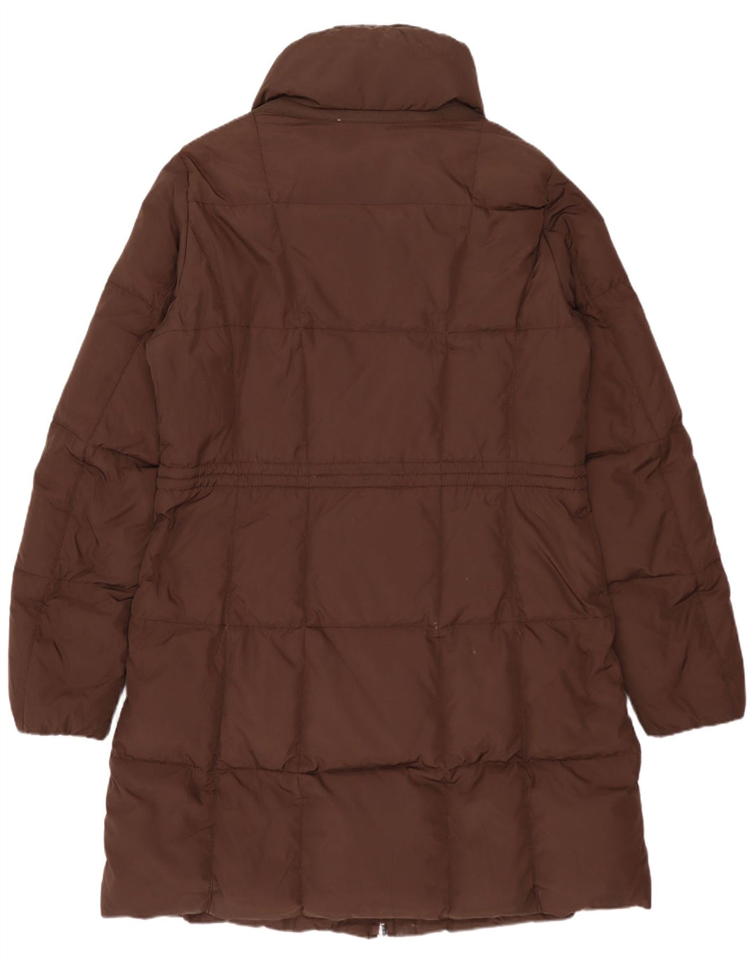 GEOX Womens Respira Polstret Frakke UK 14 Large Brown