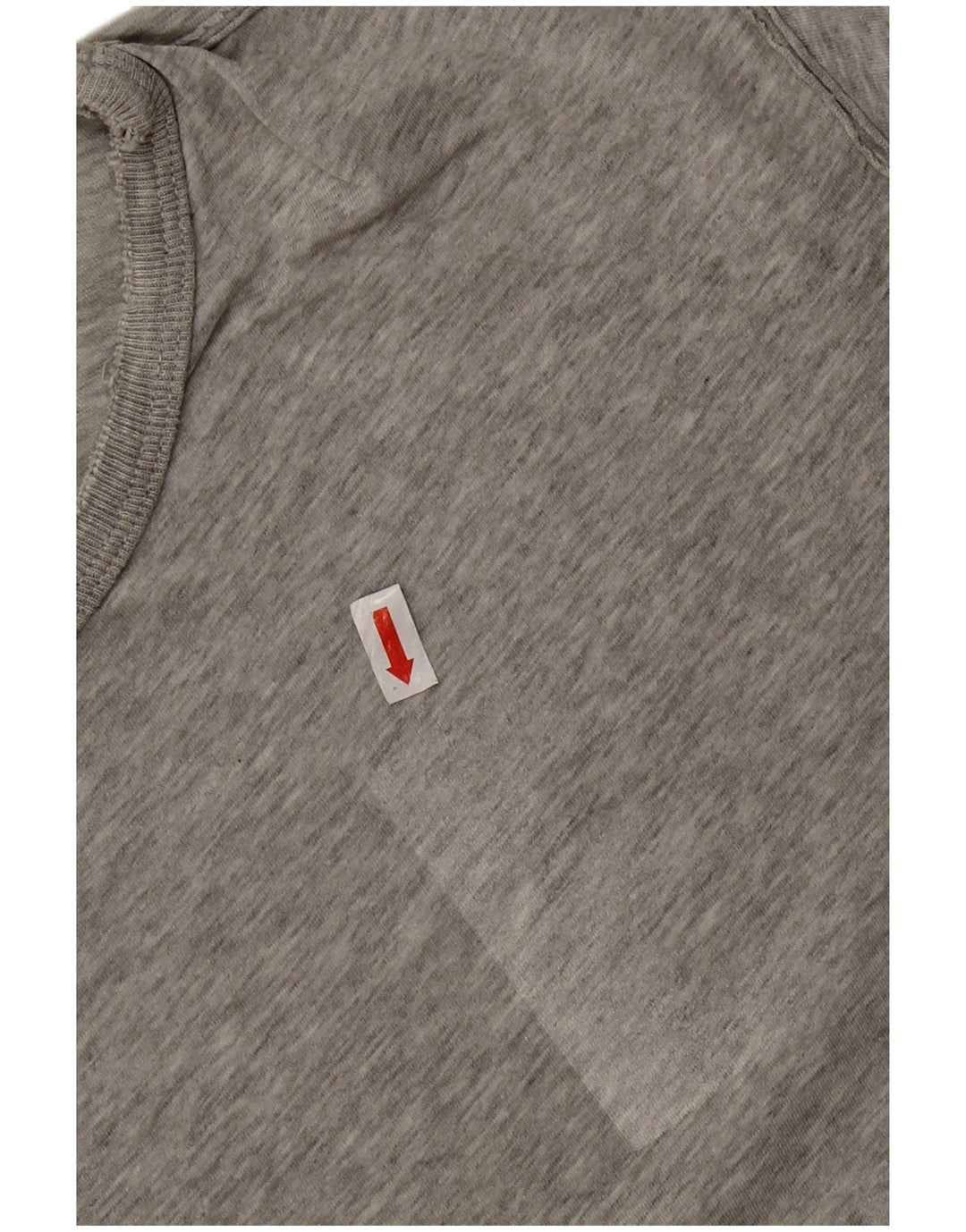 Diesel Herre Grafisk T-Shirt Top Stor Grå Flecked